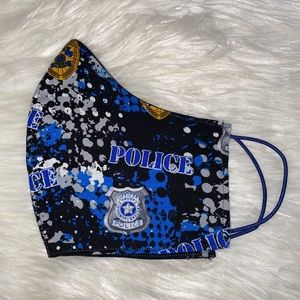 Facemask with Filter pocket “Police”
